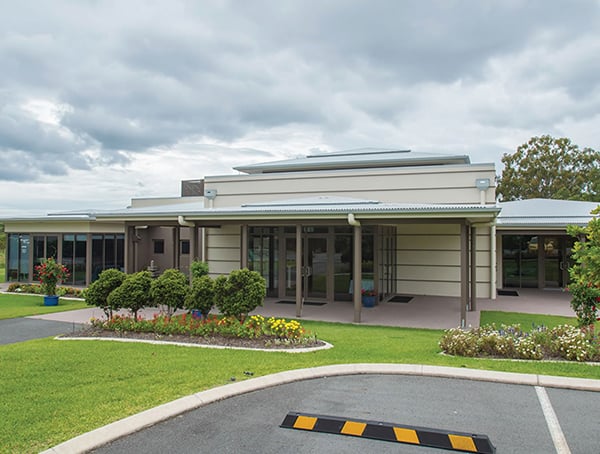 Gregson & Weight funeral home exterior in Nambour