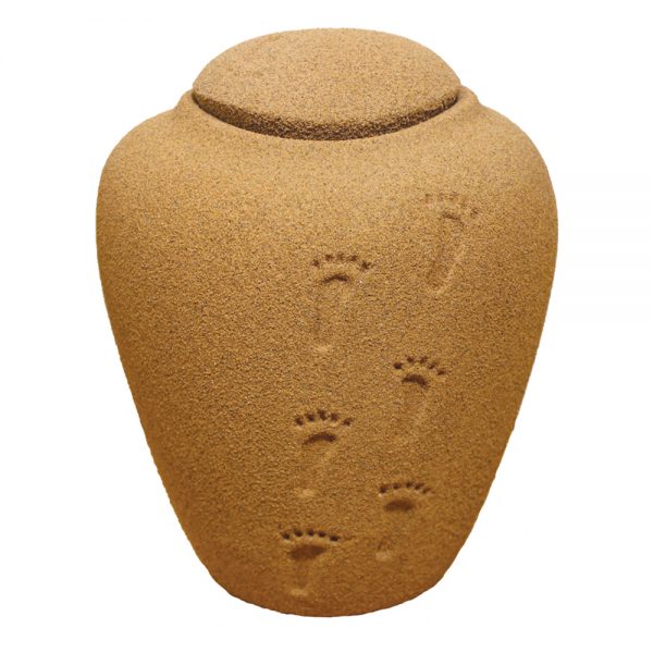 Oceane Sand Footprints Urn  - Large
