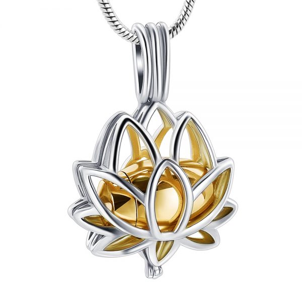 Lotus Pendant - Gold