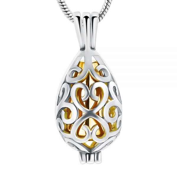 Tear Drop Pendant - Gold