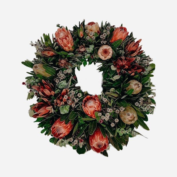 Flower arrangement with vibrant colors