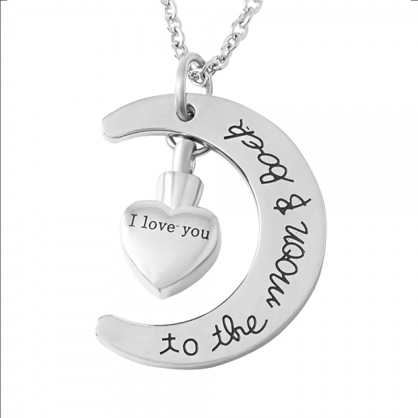 Moon and Back Pendant