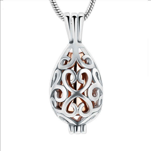 Tear Drop Pendant - Rose Gold