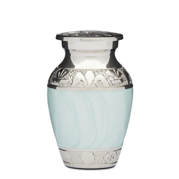 Keepsake - Enamel & Nickel Blue