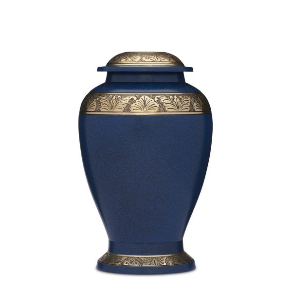 Embassy Blue Grey Urn - Large