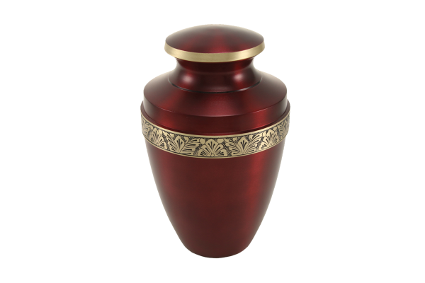 Grecian Crimson Urn - Large