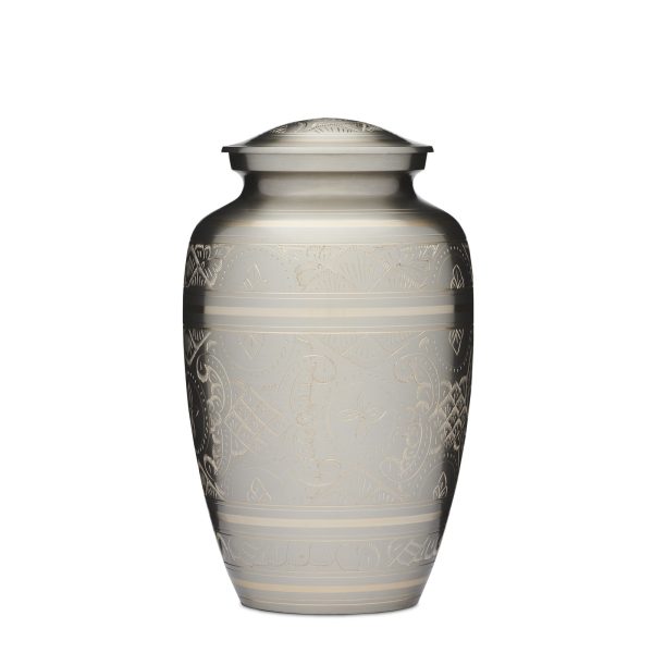Platinum and Gold Urn - Large